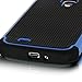 Galaxy S4 Case, E LV Galaxy S4 Case Hybrid Dual Layer Armor Defender Protective Case Cover (Hard Plastic with Soft Silicon) for Samsung Galaxy S4 S IV i9500 (BLUE)