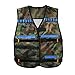 Tinksky Tactical Vest for Nerf N-Strike Elite Battle Game Gifts for Men (Camouflage)