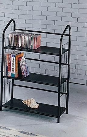 Black Metal Outdoor Patio Plant Stand 5 Tier Shelf Unit 3 Tier