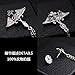 Custom Men'S Suits Korean Angel Wings Brooch Pin Chain Tassel Igan Shirt Collar Collar Pin Brooch Lapel