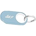 Slice Slicer Box Cutter | Ceramic Keychain Knife and Lightweight Micro Cutter | Lasts 11x Longer Than Metal | Sky