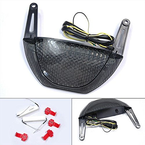 Honda CBR 600RR Integrated LED Taillight 2007-2012 In-tail Above Exhaust