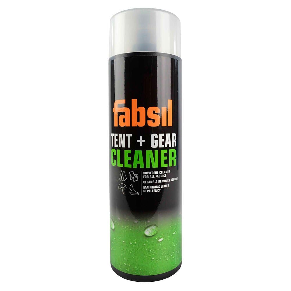 Fabsil Unisex Fabsil Tent and Gear Cleaner 500ml, Black, 500 ml UK