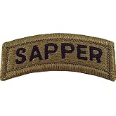 Ira Green Army OCP Sapper Tab With Hook &amp; Loop
