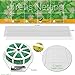 BohoFarm Plant Trellis Netting 5x30ft 2-Pack Trellis Net Heavy-Duty Polyester Plant Support Vine Climbing Hydroponics with/Garden Twine