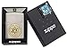 Zippo United States Army Emblem Pocket Lighter, Brushed Chrome