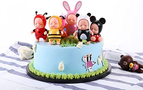 Baby Shower Decorations, ICASA, Lovely Baby Cake Topper & Baby Gift Decorations for Baby Shower Birthday Party