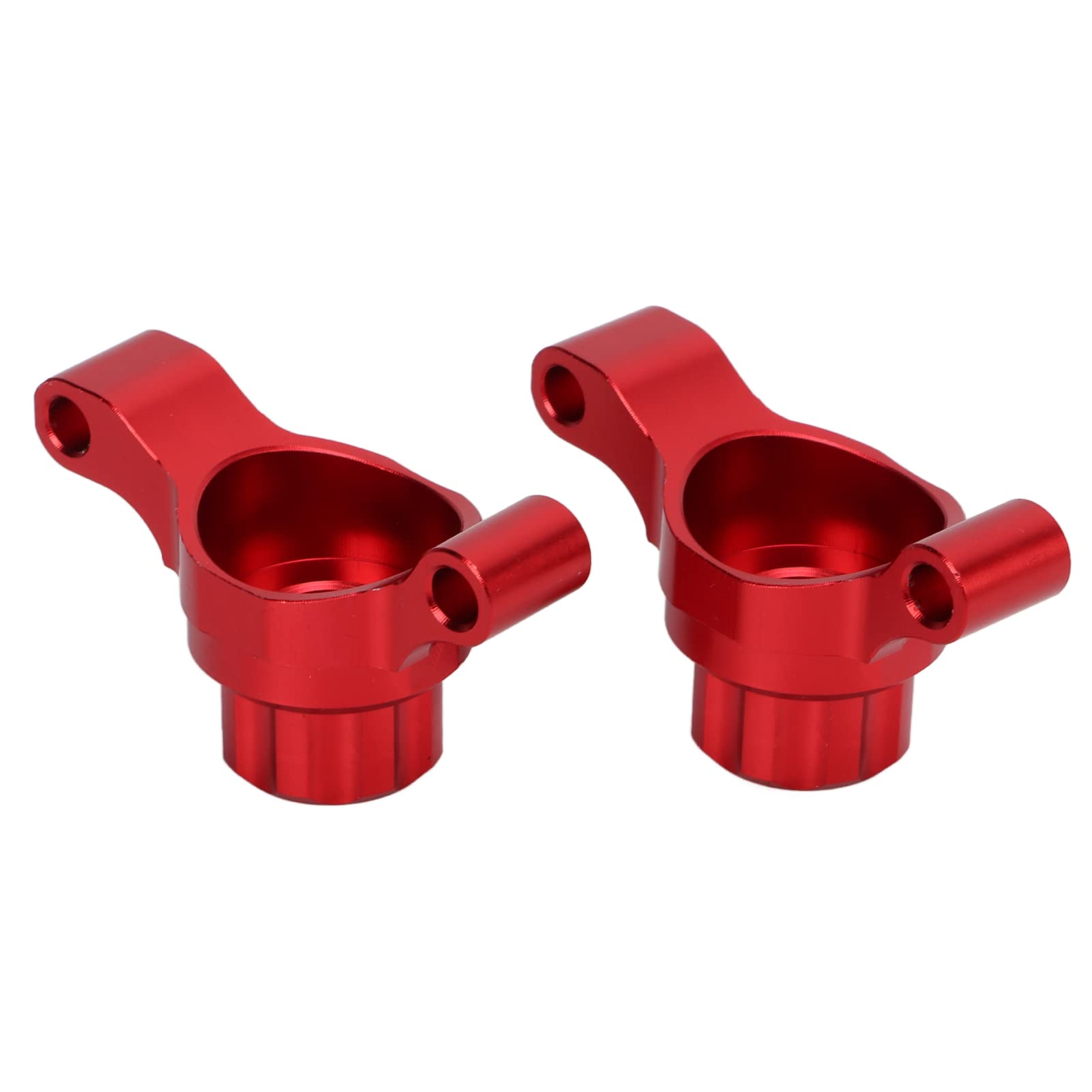 VGEBY RC Rear Steering Cup, Aluminum Alloy Rear Steering Cup Upgrade Parts for TAMIYA TT02 1/10 RC Car Accessories(Red) Model Car Accessories Model Toy