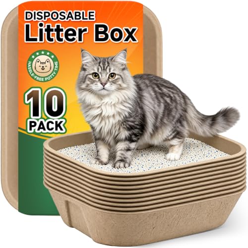 SOSILYARA Disposable Cat Litter Box