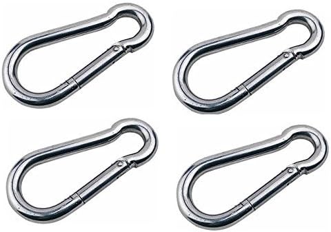 Marineパーツdepot 4つステンレススチールカラビナスプリングスナップリンク3 1 ビューティー ホーム 8 大型家電 B07bpmgsp6