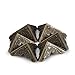 Owfeel 8pcs 25mm Antique Bronze Corner Decorative Corner Box Corner Corner Pad Corner Protector