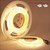 TOPAI 24V COB LED Strip Warm White 3000K Outdoor
