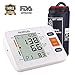 NURSAL Upper Arm Digital Blood Pressure Monitor with WHO Indicator and Large LCD Screen for 2 Users(2 * 90 Storage), FDA Certified Automatic Electronic Blood Pressure Monitor (Bracelet 22 cm¨C42 cm)