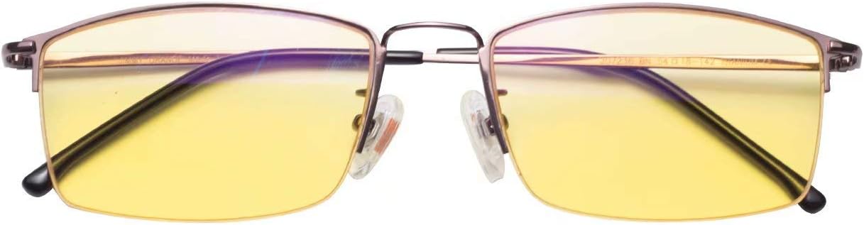 JO Light Weight Titanium Frame Zeiss Lens Blue Light Blocking Glasses Computer Game Glasses for Men and Women