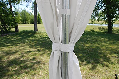 40'x25' Polyester Pole Tent - Heavy Duty Fire-Retardant Party Wedding Canopy Shelter - By DELTA Canopies - Thumbnail 6