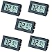 Humidity Gauge,Newlight66 Digital Hygrometer Indoor Outdoor Hygrometer Thermometer (°F) for Home Car Greenhouse（5 Pack