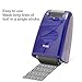Guard Your ID Identity Protection Stamp Roller Identity Theft Prevention Security Stamp Mask Out Private Information Navy Blue (38028)
