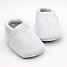 Baby Boys Soft Cross Baptism Christening Shoes Premium Sole Infant/Toddler Sneaker, 0-3 Months White-a