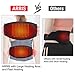 ARRIS Lower Back Heating Pad/Heating Waist Belt Wrap w/7.4V Rechargeable Battery Heat Therapy, Pain Relief for Back Waist Abdominal Stomach Lumbar Thigh Muscle Strain, for Men Women …