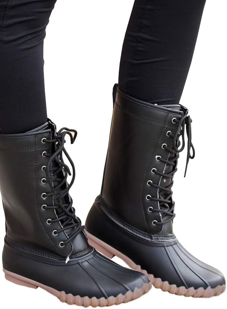 women's low cut duck boots