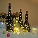AGPTEK Bottle Cork Shape 30in Copper Wire Starry Light for Christmas/Wedding/Party/Halloween/Decoration-Warm White