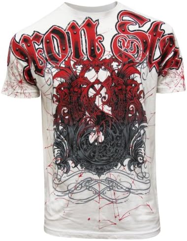 Iron Star Spider III T-shirt [White], L