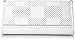 Isaac Mizrahi Womens Fashion Designer Handbags Kay Check Perforated Clutch