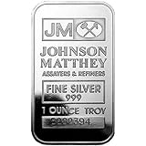 Johnson Matthey 1 oz Silver Bar