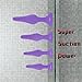 Anal Plug Sex Toys,HISIONLEE 5PCS Sex Anal Toys Silicone Butt Plug Training Kit for Adult Sex Toys & Games Women Male and Beginners (Purple)