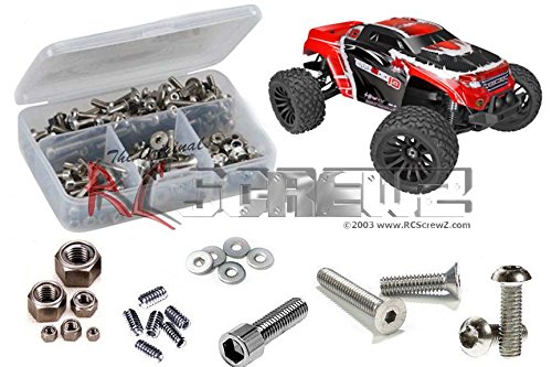RC Screwz Stainless Steel Screw Kit for Redcat Racing Terremoto 10 V2 #rcr054