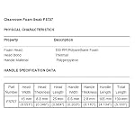 518dTahSdCL. SS150 511-Cleanroom-Double-Layer-Foam-Tip-Cleaning-Swabs-with-Large-Head-Cleaning-for-InjetThermal-Printers-Tape-Heads-Optical-Lens-Camera-Sensors-Gun-Firearms-Electronics-707-Foam-Swab100