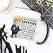YouNique Designs Donald Trump Grandma Mug, 11 Ounces, Grandma Birthday Coffee Cup from Grandchildren