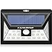 SOLAR LIGHTS OUTDOOR by Alpha Centauri, 24 LED With Updated Wide Angle Motion Sensor, For Wall, Landscape, Patio, Stairs, Garden, Security, Safety, Waterproof, Easy Install, 3 Light Modes