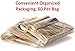400-Piece Plastic Silverware Flatware Combo, Heavy Duty Looks Like Gold Cutlery – Set Includes 100 Forks, 100 Knives, 100 Soup Spoons, 100 Dessert Spoons, Total of 100 Place Settings