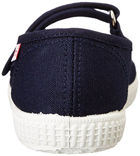Cienta Mary Jane Sneakers for Girls - Navy Casual Shoes with Adjustable Strap, 30 EU (12 M US Toddler)