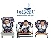 Totseat Chair Harness: The Original Washable and Squashable, Portable Travel High Chair in Blueberry