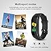 Fitness Tracker, Ouliou Activity Tracker with Heart Rate Monitor,Blood Pressure Monitor, IP67 Waterproof, Step Counter,Calorie Counter, Sleep Monitor for Kids/Woman/Man iOS Android(Black)