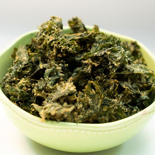 Handcrafted Crispy Kale Chips Dehydrated Kale Snack Real Food, Low