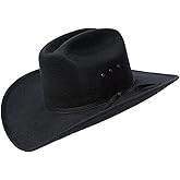 Western Express Felt Finish Cowboy Hat - Cattleman Style with Stylish Hat Band | Cowboy & Cowgirl Hats for Men & Women