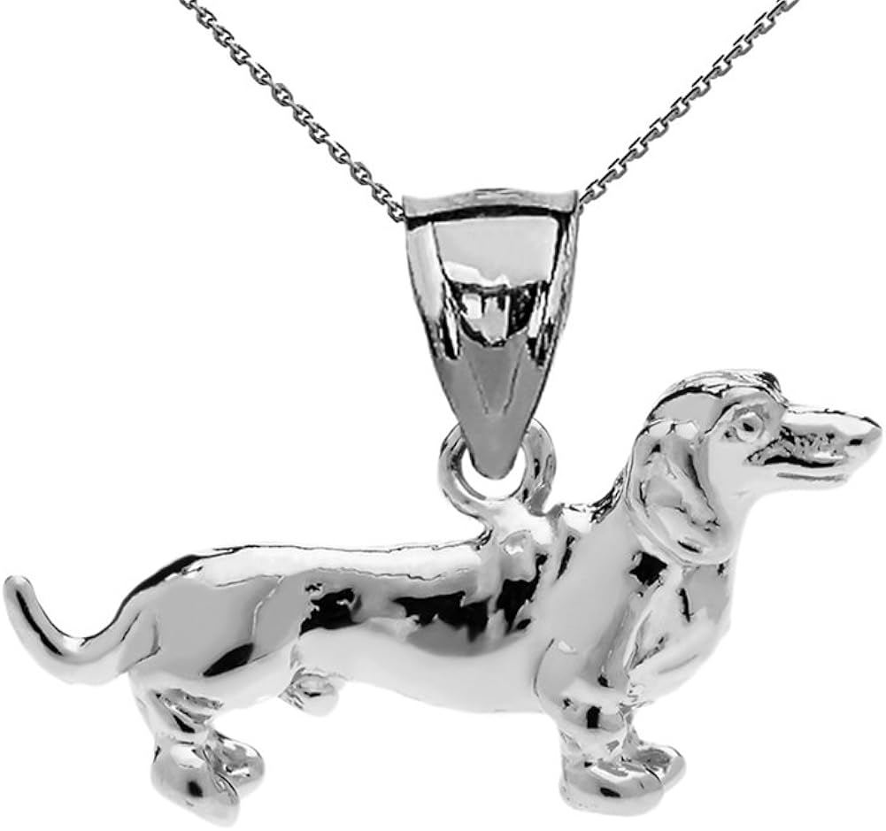 dachshund pendant necklace