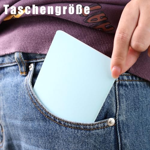 Koogel 32 Stück Kleine Blanko Notizbücher, Notizbuch Journal Tagebuch Notizblöcke Schulhefte 14cm x 9cm Notizbücher mit Kraftpapier-Einband 16 Farben