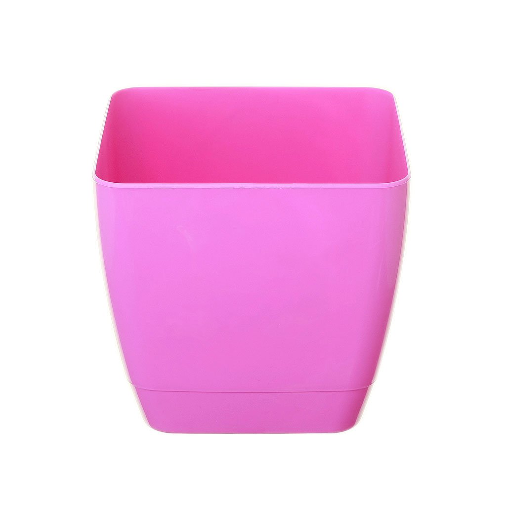 Whitefurze G0620SQ 20cm Square Indoor Pot Cover - Lilac