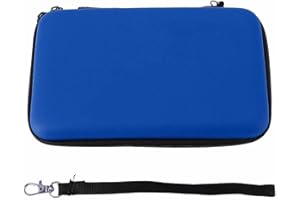 Carrying Case for 3DS / New 3DS XL / New 2DS XL, Hard Protective Shell Travel Case, with 8 Game Card Slots & Inner Pocket, Ha