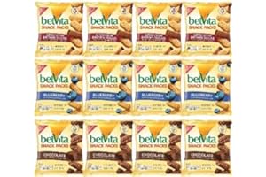 QT LIMITED Belvita Breakfast Biscuits Bite-Size Snack Packs Variety Pack, 1 oz Bags (12 Count)
