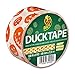 Duck Brand 240847 Glow in the Dark Pumpkins Duct Tape, 1.88 Inches x 8 Yards, Single Roll