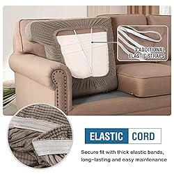 H.VERSAILTEX Stretch 2 Piece T Cushion Sofa