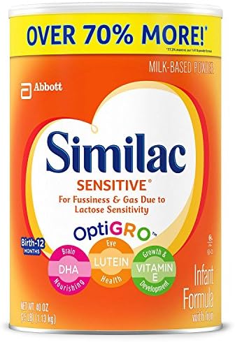 Product of Similac Sensitive Infant Formula (40 Oz.) - Baby Formula [Bulk Savings]