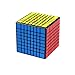 Leoie 8x8 Magic Puzzle Cube Twist Puzzle Speed Cube Adult Kids Educational Toy Gift Competition Game black base