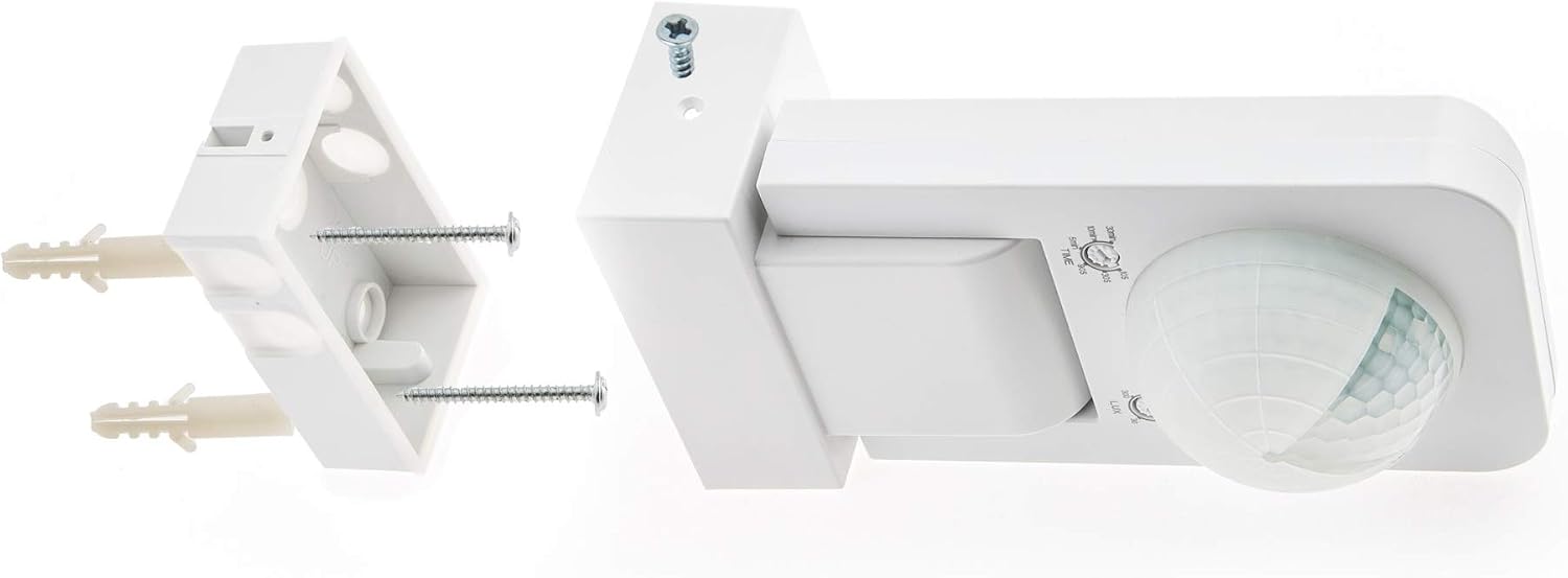 HUBER Motion 4, Motion Detector 360 °, Black, sensors and Matrix Lenses, Including Creeping Protection and Area limitation, Wall and Corner mounting, IP54 Protection - Image 4