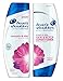 Head & Shoulders Smooth and Silky 24 Hour Frizz Control Dandruff Shampoo 13.5 fl oz & Conditioner 13.5 fl oz - 1 Bottle Each